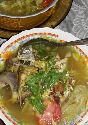 Foto resep Soto ayam kampung buat berbuka jadi Semangat