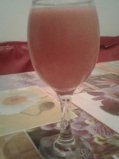 صورة لوصفة عصير الفراولة المنعش🍹🍓