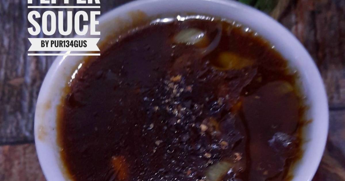 Resep Black Pepper Souce Oleh Puri Pawon Cookpad