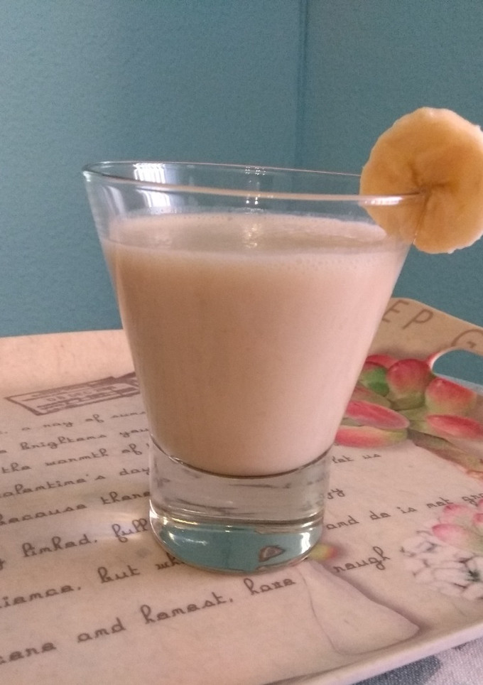 Una foto de Batido de plátano
