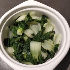 A picture of Boiled Bakchoi.