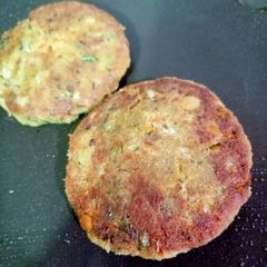 A picture of Beef shami kabab.