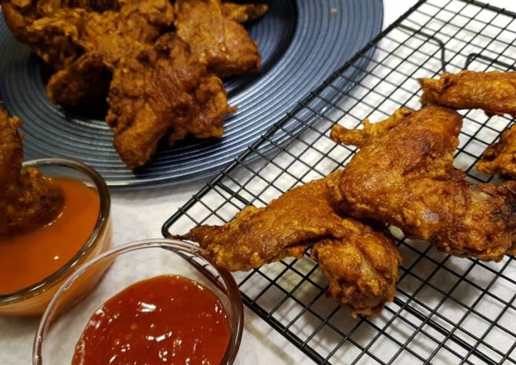 Recipe of Super Quick Homemade Chinese Inspired Chicken Wings