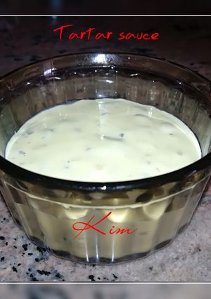 A picture of Tartar sauce.
