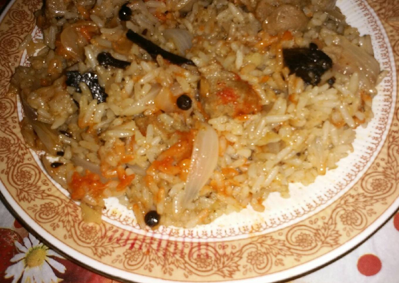 Nutrela biryani