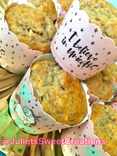 Una foto de Banana bread muffins🍌 - receta en licuadora
