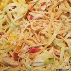 A picture of Chicken Fettuccini.