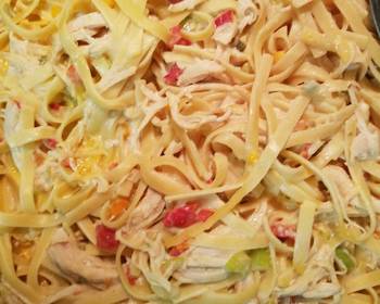 New Recipe Chicken Fettuccini Delicious