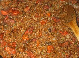 Una foto de Arroz frito