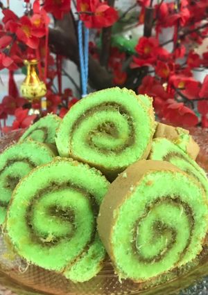 Foto resep Bolu gulung nanas