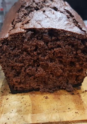 Una foto de Budín húmedo de chocotate... delicioso!!