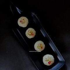 A picture of Makhan Malai Peda.
