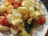 Ñoquis veganos al horno
