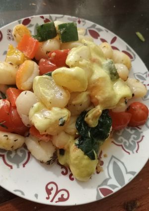 Una foto de Ñoquis veganos al horno