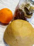 Frolla alle castagne profumata all'arancia