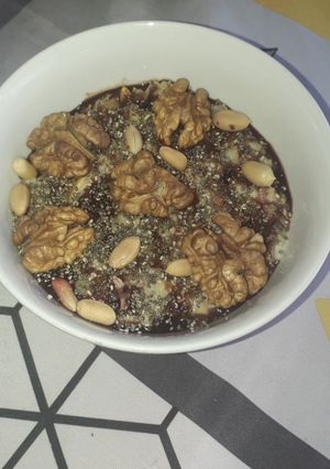 Une photo de Porridge aux flocons d'avoine