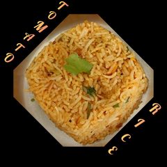 A picture of Tomato rice.