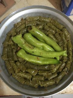 صورة لوصفة محشي ورق العنب