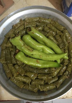 صورة لوصفة محشي ورق العنب