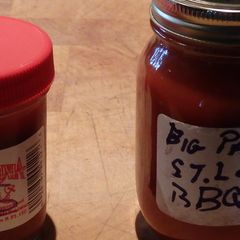 A picture of Big Paul's BBQ Sauce.