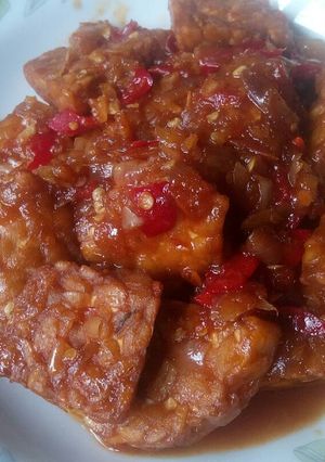 Foto resep Tempe Goreng Pedas Manis