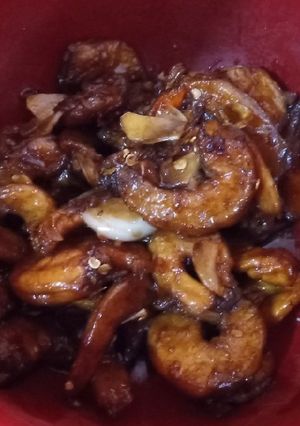 Foto resep Udang Kering Tumis Kecap