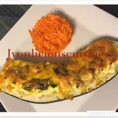 รูปของ Courgettes farcies à la ricotta /zucchini diisi ricota