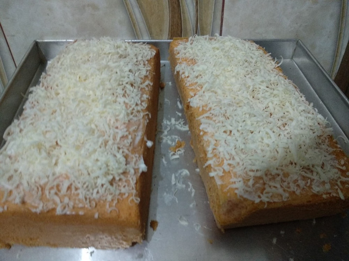 Bagaimana Menyiapkan Bolu panggang pandan, Lezat Sekali