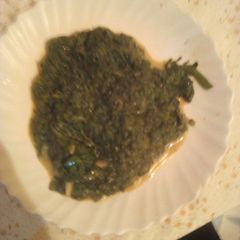 A picture of Pumpkin leaves #4weekschallenge.