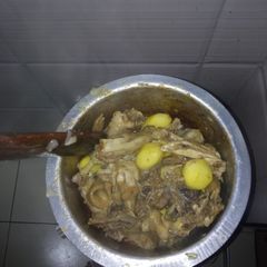 A picture of Turmeric chicken.