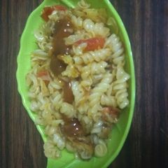 A picture of Cheesy Tomato Pasta.
