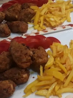 عکسی از دستور کتف مرغ سوخاری