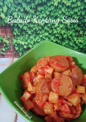Foto resep Balado Kentang Sosis