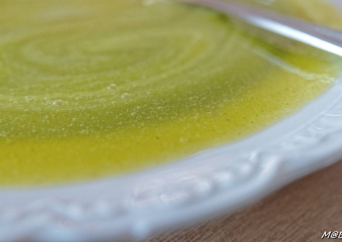 Soupe avec fanes de carottes au Cook Expert