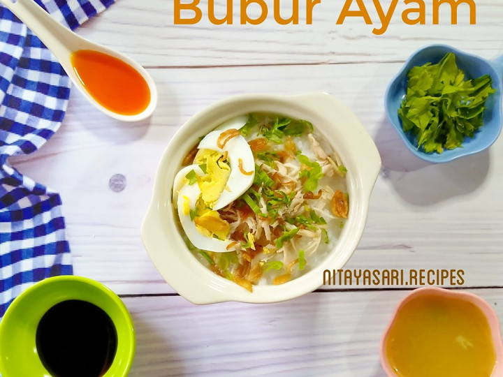 Resep Bubur Ayam Sederhana ala Nitayasari.recipes, Lezat Sekali