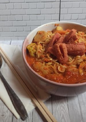 Foto resep Resep Seblak Mie Jeletot Super Hot 🔥