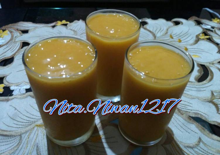 Cara ramu Jus Mangga&hellip;.nyummy , Lezat Sekali