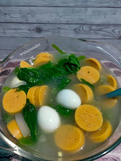 Foto resep Sup Sawi Telur Puyuh