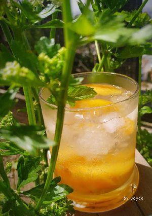 Hình của món Mojito Đào 🍑.