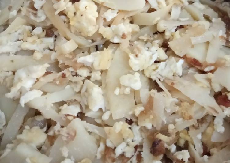 Oseng2 rebung telur krenyes