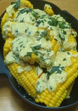Foto resep Jagung Manis Saos Salted Egg