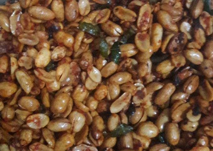 Bagaimana Menyiapkan Sambutlebaran#dengan kacang goreng pedas manis, Menggugah Selera
