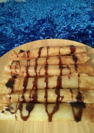 Foto resep Banana cheesy Roll (pisang frozen)