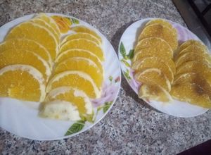 صورة لوصفة برتقال بالقرفة وماء الزهر