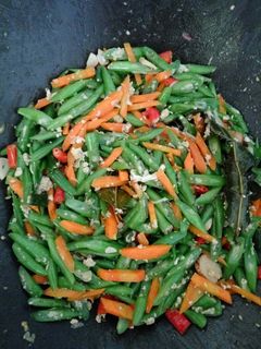 Foto resep Orak arik buncis wortel telur