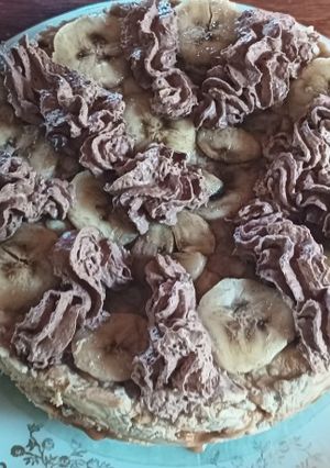 Una foto de Torta Pompadour plátano