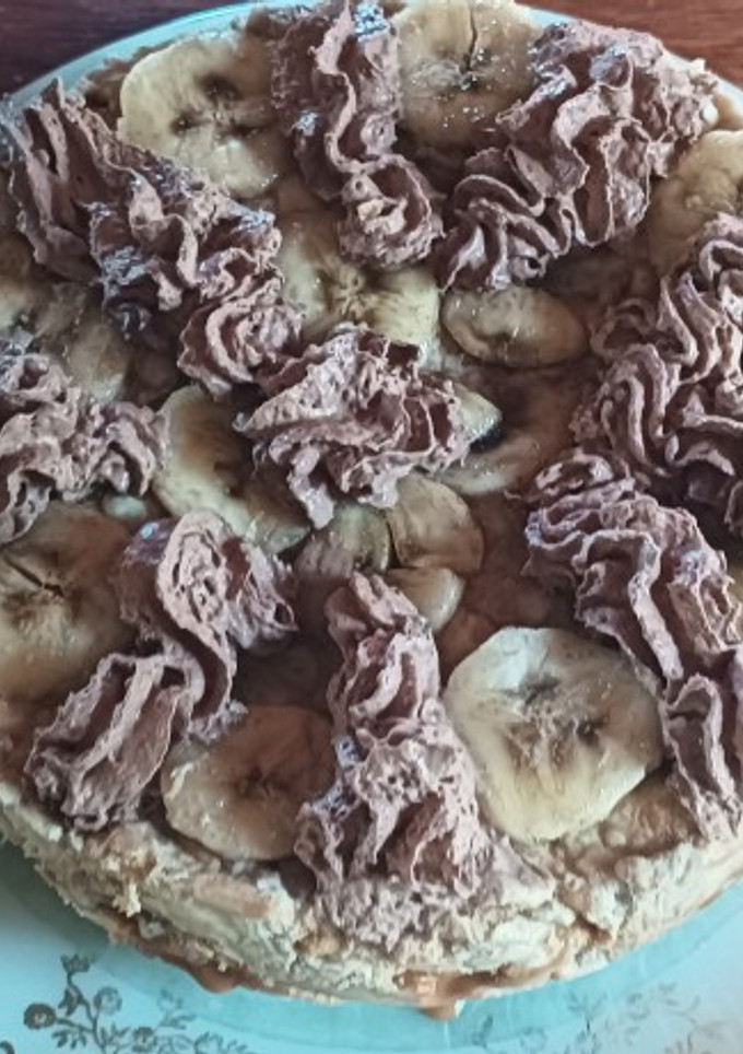 Una foto de Torta Pompadour plátano