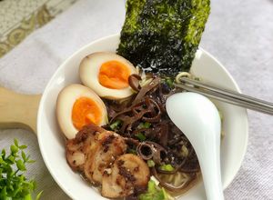 Foto resep 197. Tori Paitan Ramen