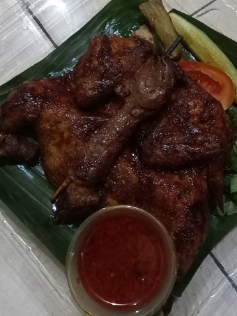 Langkah Mudah untuk Menyiapkan Ayam panggang kecap pedes manis Kekinian