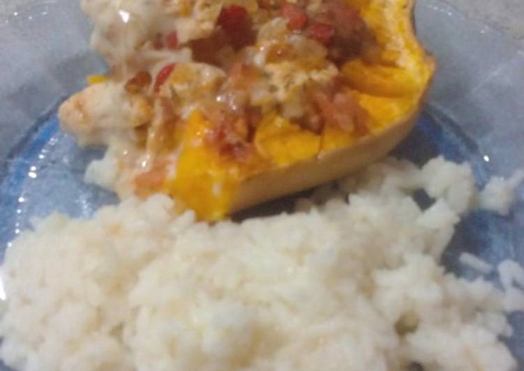 Zapallito coreano relleno